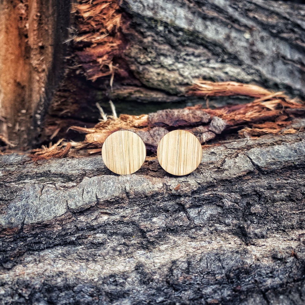 Dřevěný set - motýlek + manžetové knoflíčky Vrtule Slim 