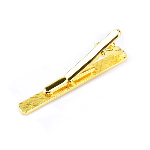 Zlatá spona na kravatu Bar