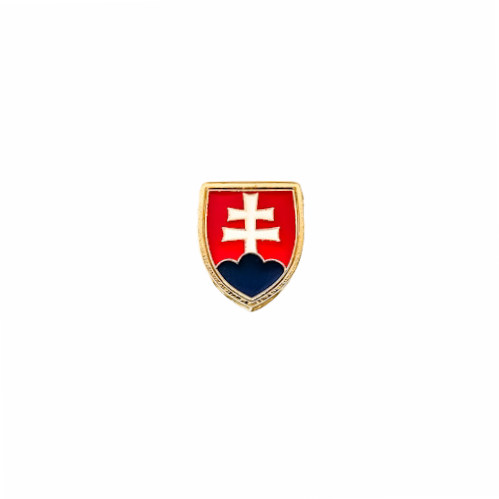 Zlatá brož Státní znak Slovenské republiky