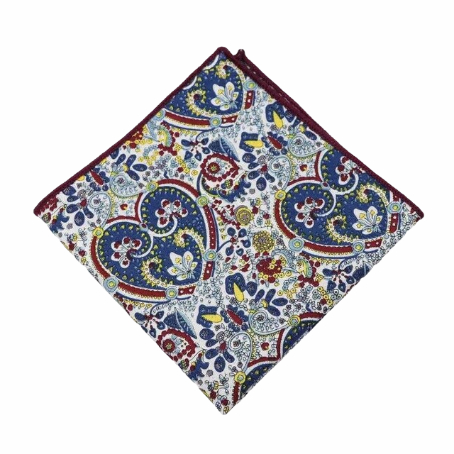 Barevný kapesníček do saka Vintage Art