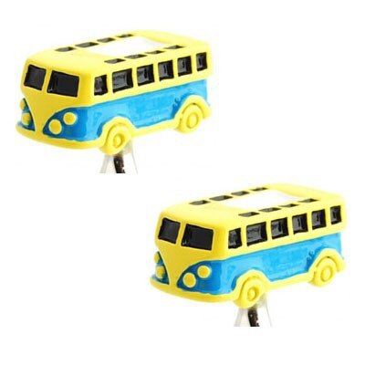 Manžetové knoflíčky Školní autobus 