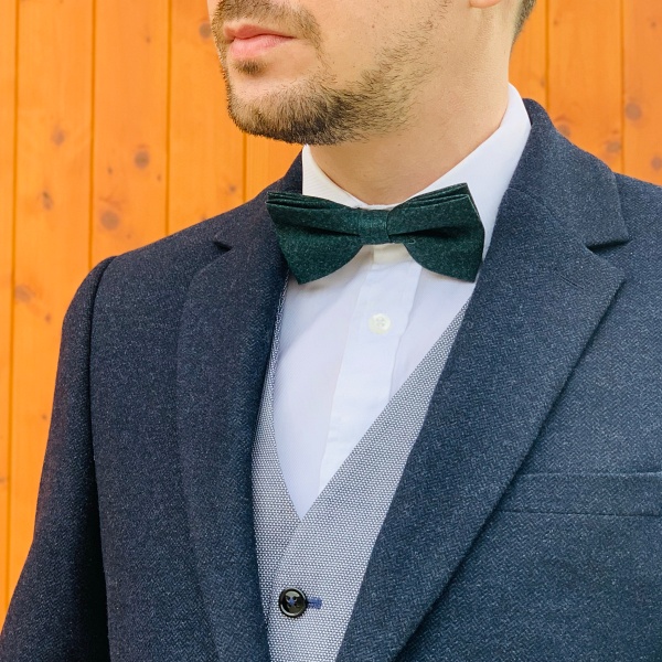 Zelený motýlek Cotton 