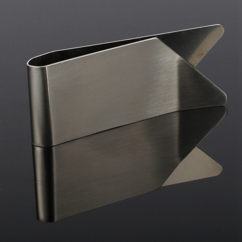 Stříbrná spona na peníze Nůžky