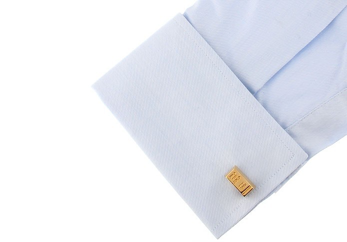 Manžetové knoflíčky Zlatá 200g cihla 
