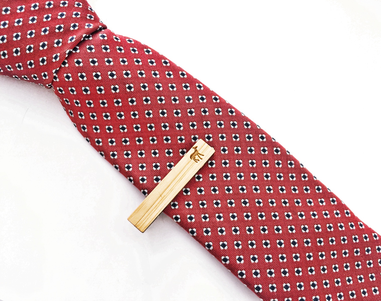 Dřevěná spona na kravatu Srna I.