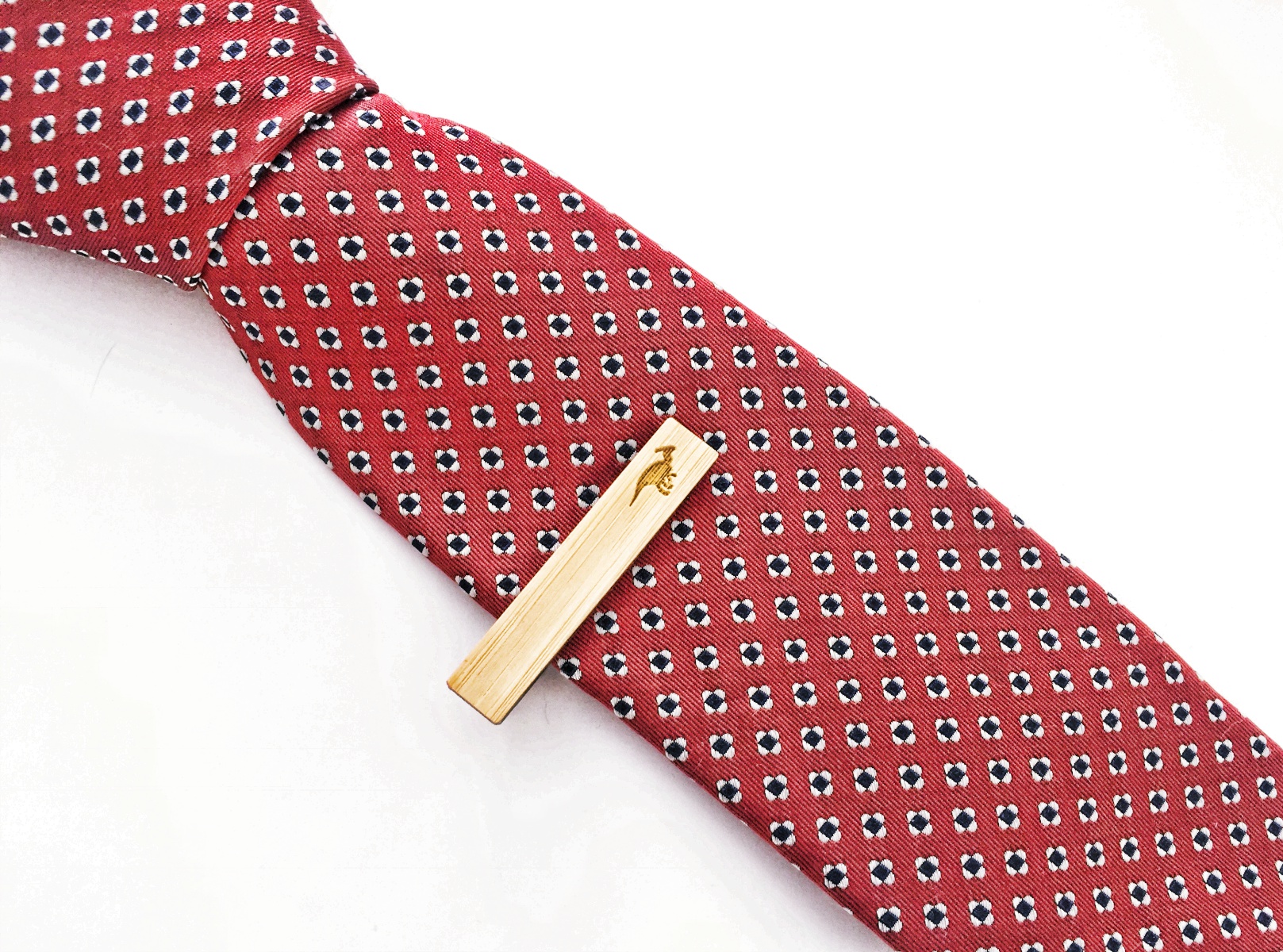 Dřevěná spona na kravatu Dinosaurus Coelophysis