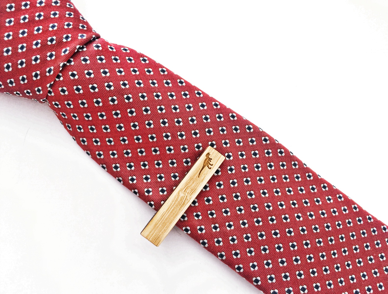 Dřevěná spona na kravatu Dinosaurus Rex