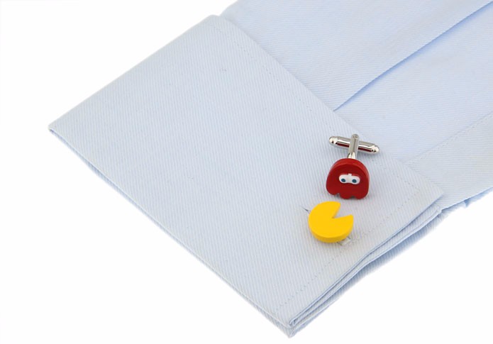 Manžetové knoflíčky Pacman Color