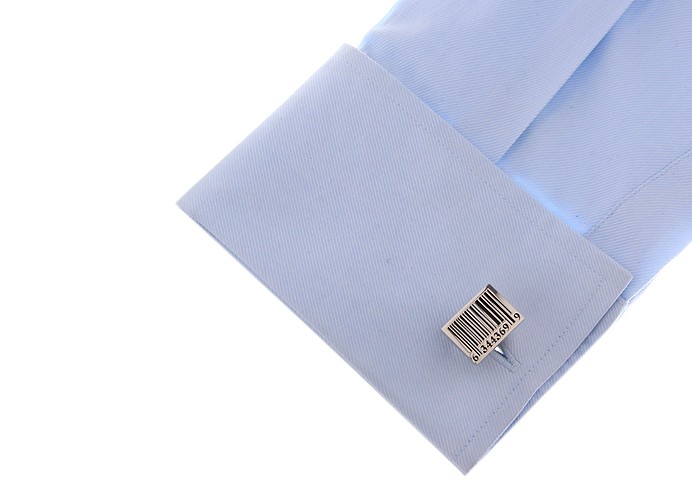 Manžetové knoflíčky Čárový kód