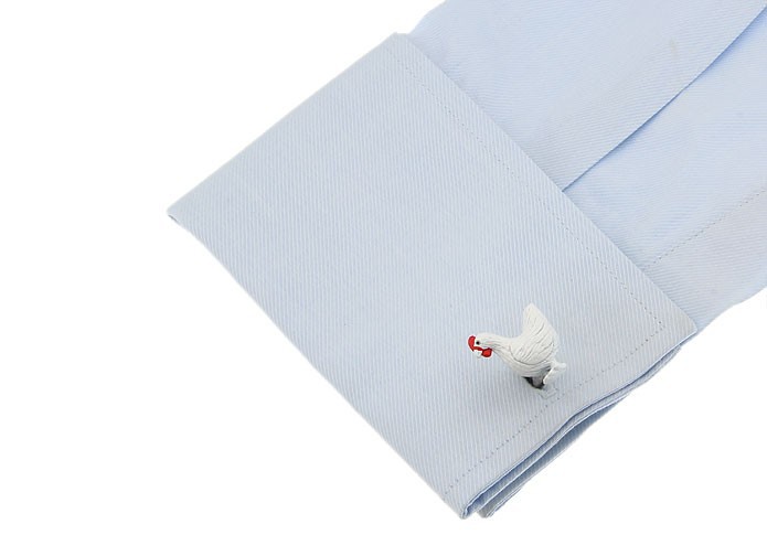 Manžetové knoflíčky Slepice 