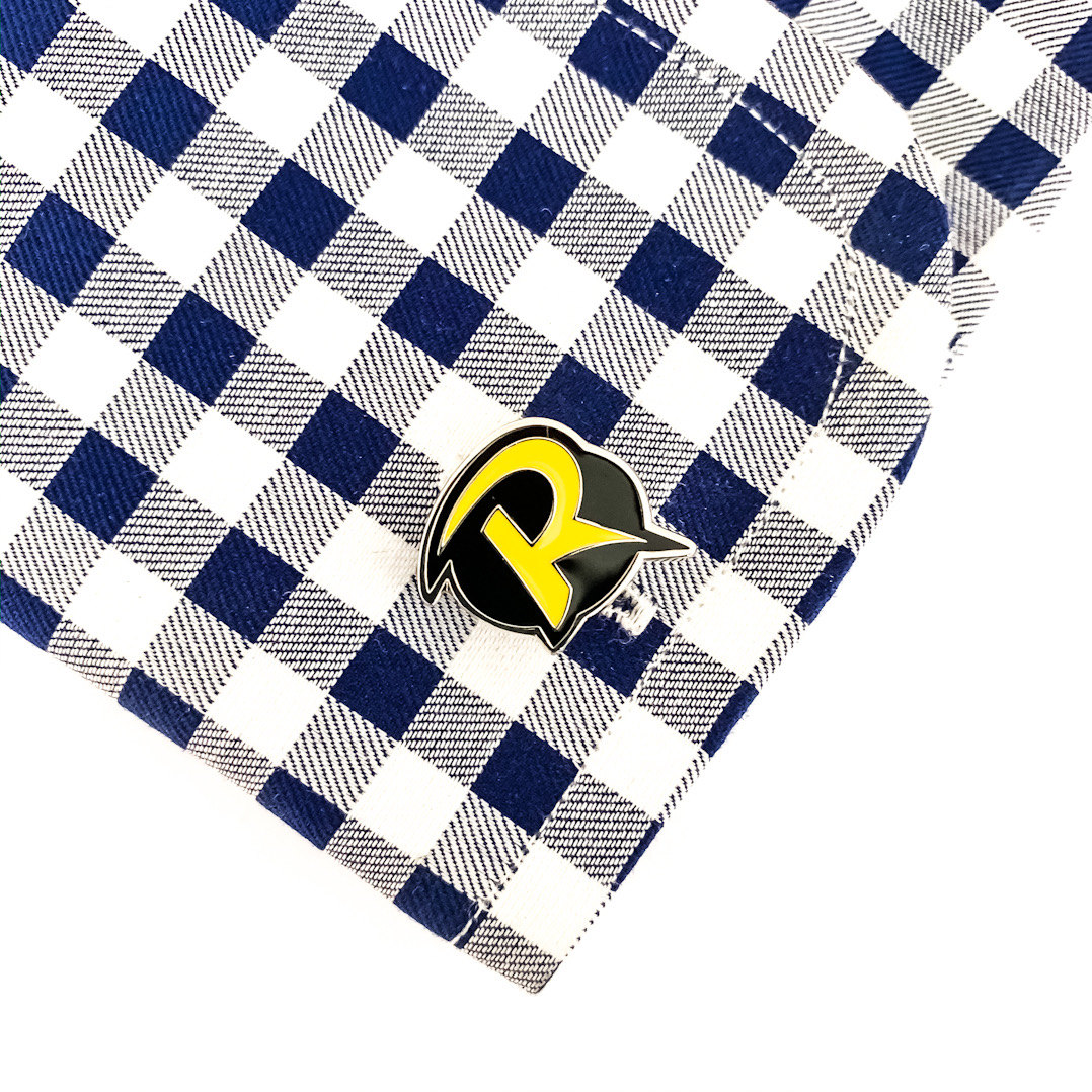 Manžetové knoflíčky Robin logo