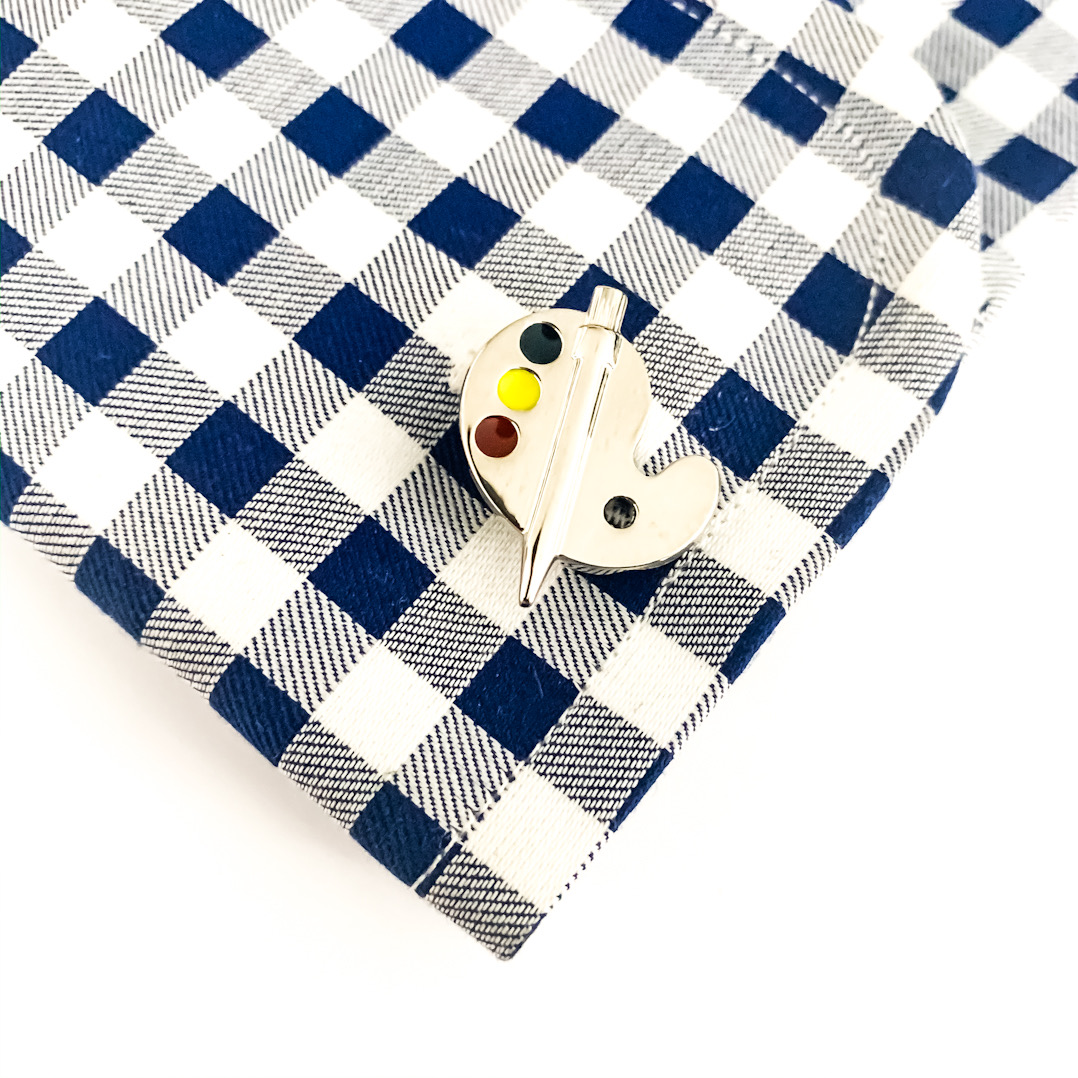 Manžetové knoflíčky Paleta na barvy