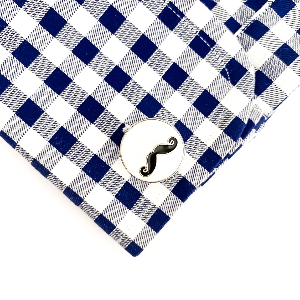 Manžetové knoflíčky Knírek 