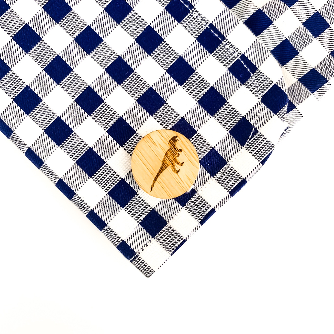 Dřevěný set - spona na kravatu a manžetové knoflíčky Dinosaurus Rex