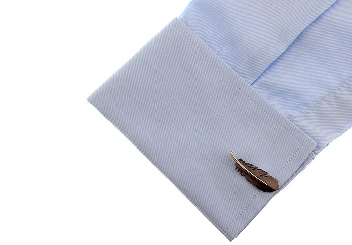 Manžetové knoflíčky Pírko 