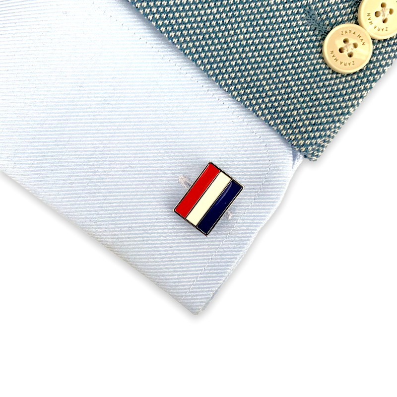 Manžetové knoflíčky Vlajka Holansko 