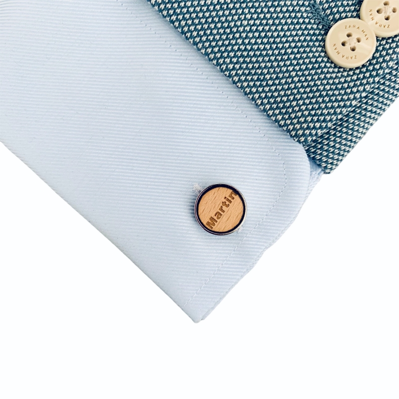 Dřevěné manžetové knoflíčky Martin 