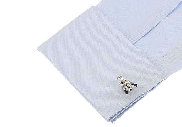 Manžetové knoflíčky Vývrtka - otvírák na víno