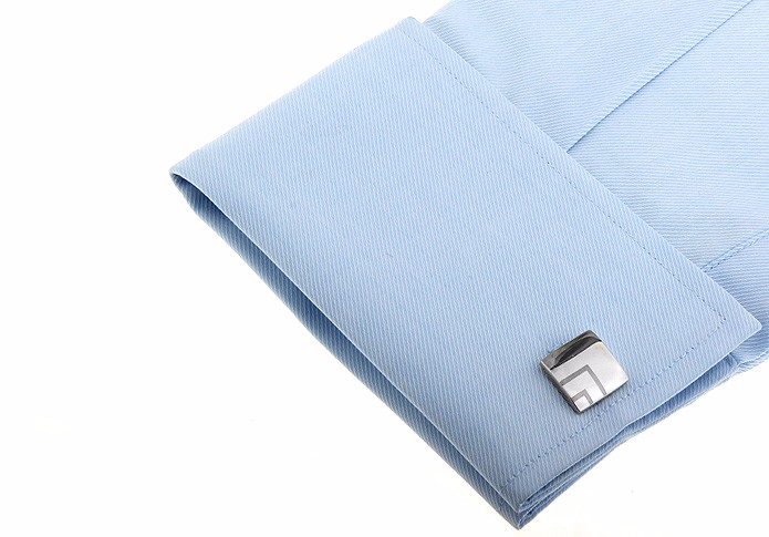 Manžetové knoflíčky Fashion Čtverec 2 Line 