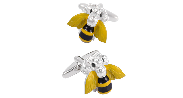 Manžetové knoflíčky Včela I.