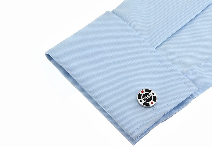 Manžetové knoflíčky Pokerový žeton
