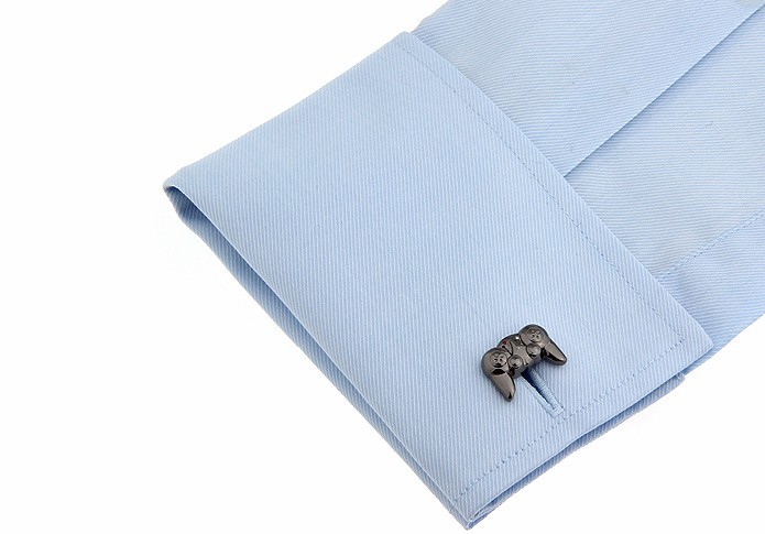 Manžetové knoflíčky Herní ovladač šedý