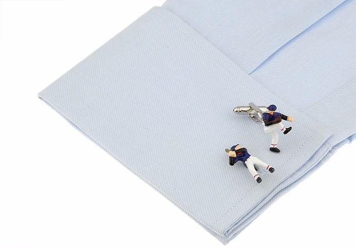 Manžetové knoflíčky Baseballový hráč 