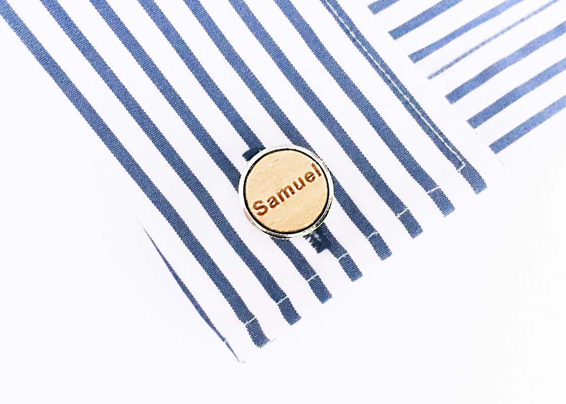 Dřevěné manžetové knoflíčky Samuel