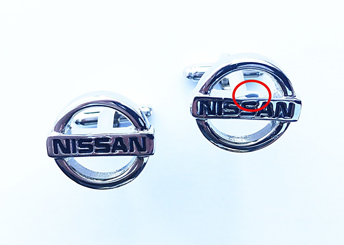 Manžetové knoflíčky Nissan II. kategorie 