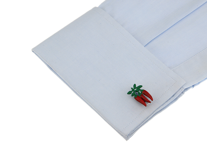 Manžetové knoflíčky 3 Chilli papričky