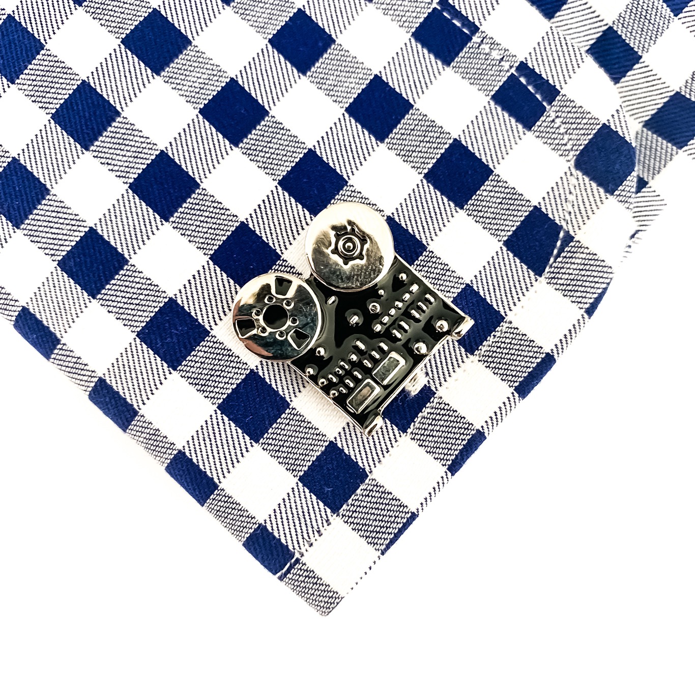 Manžetové knoflíčky Kotoučový magnetofon