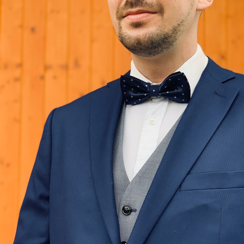 Modrý motýlek Blue dot 