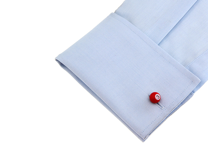 Manžetové knoflíčky Kulečníková koule 3