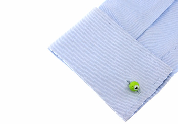 Manžetové knoflíčky Kulečníková koule 6