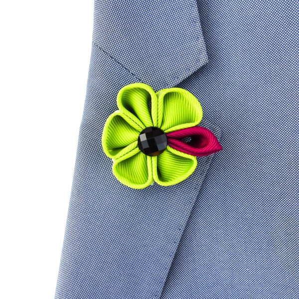 Zeleno - rudá brož Arrow Color