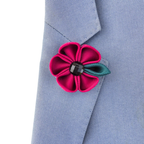 Rudo - zelená brož Arrow Color