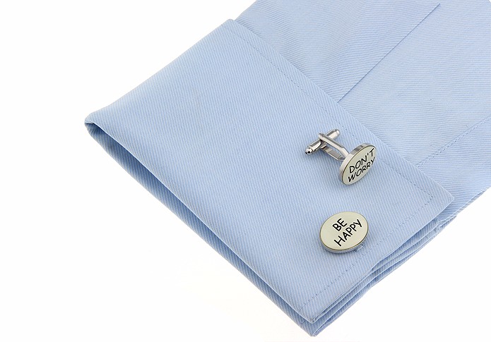 Manžetové knoflíčky Dont worry be happy 