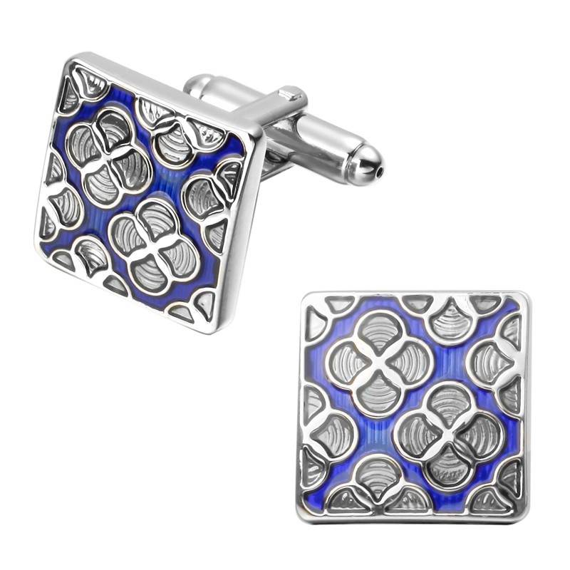 Manžetové knoflíčky Blue crown 