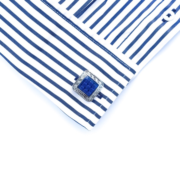 Manžetové knoflíčky Fashion Blue square