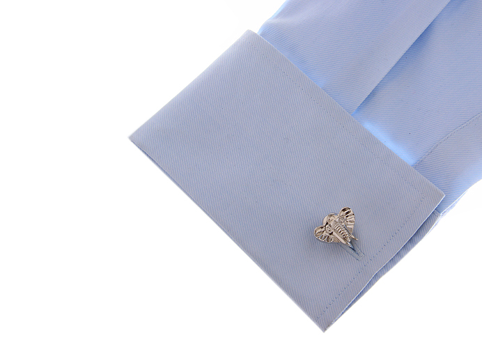 Manžetové knoflíčky Sloní hlava 