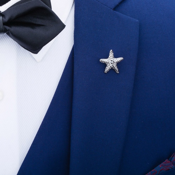 Brož Mořská hvězdice 