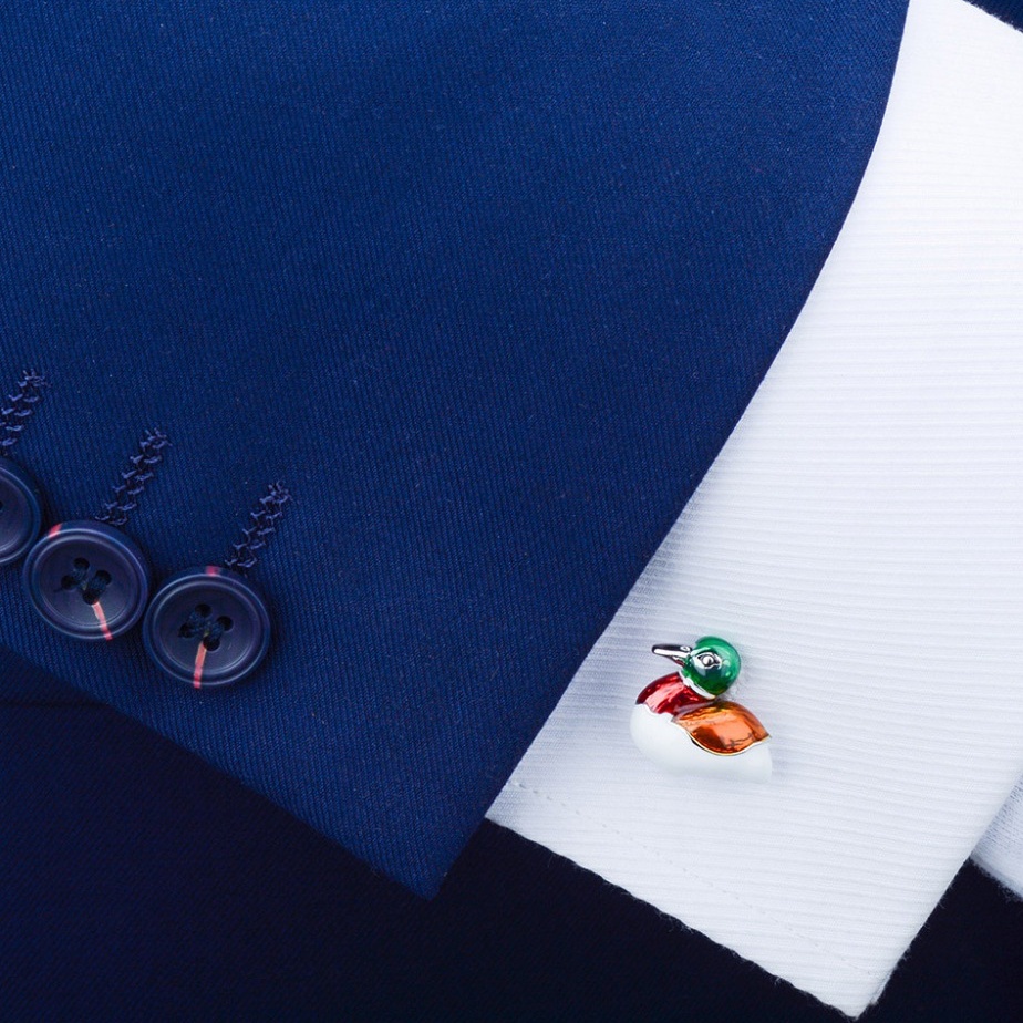 Manžetové knoflíčky Kačer 