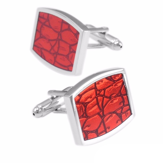 Manžetové knoflíčky Red skin 