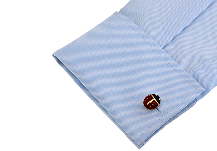 Manžetové knoflíčky Beruška zlatá 