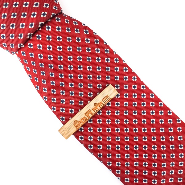 Dřevěná spona na kravatu Řím 