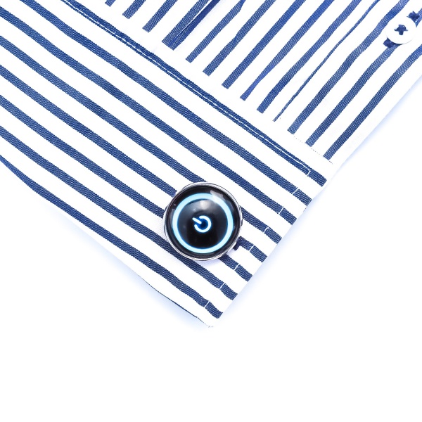 Manžetové knoflíčky Power button 