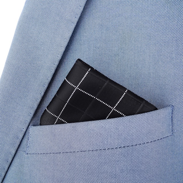 Černý kapesník do saka Black square