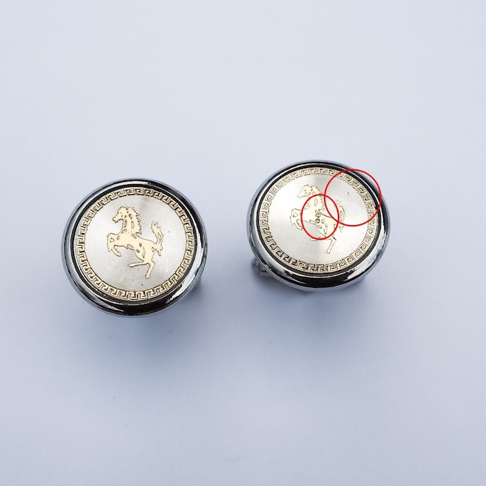 Manžetové knoflíčky Vzpínající se kůň - II. jakost 