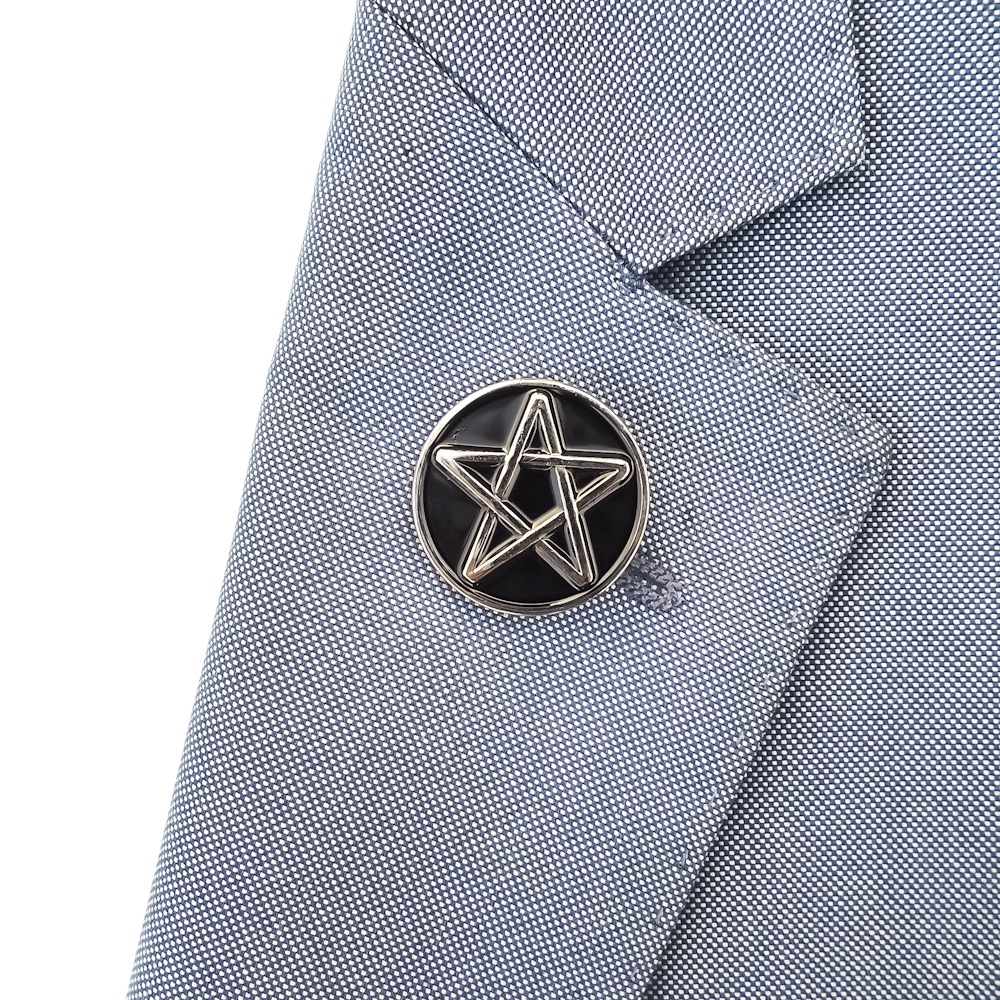 Brož Pentagram 