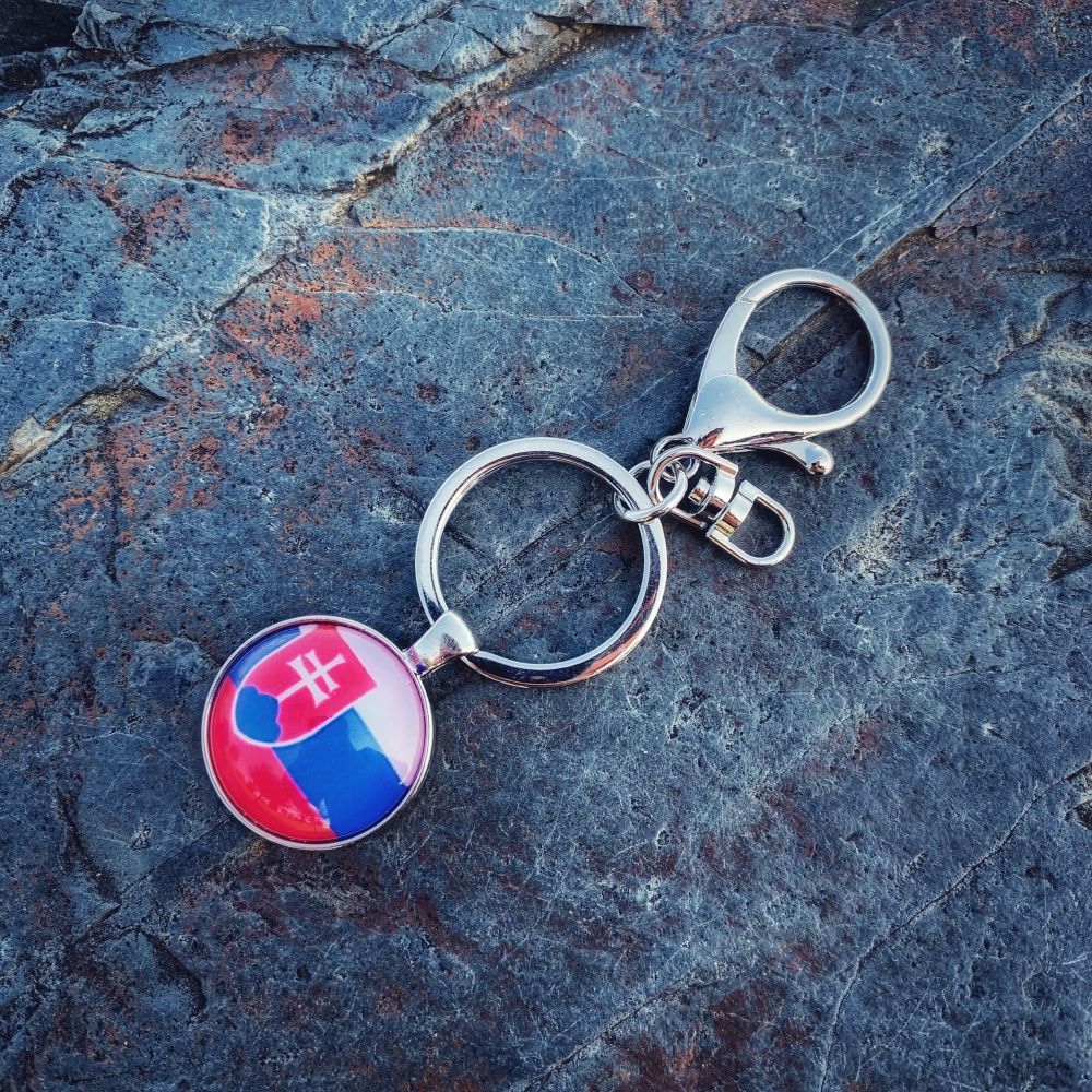 Klíčenka Slovenská republika vlajka 